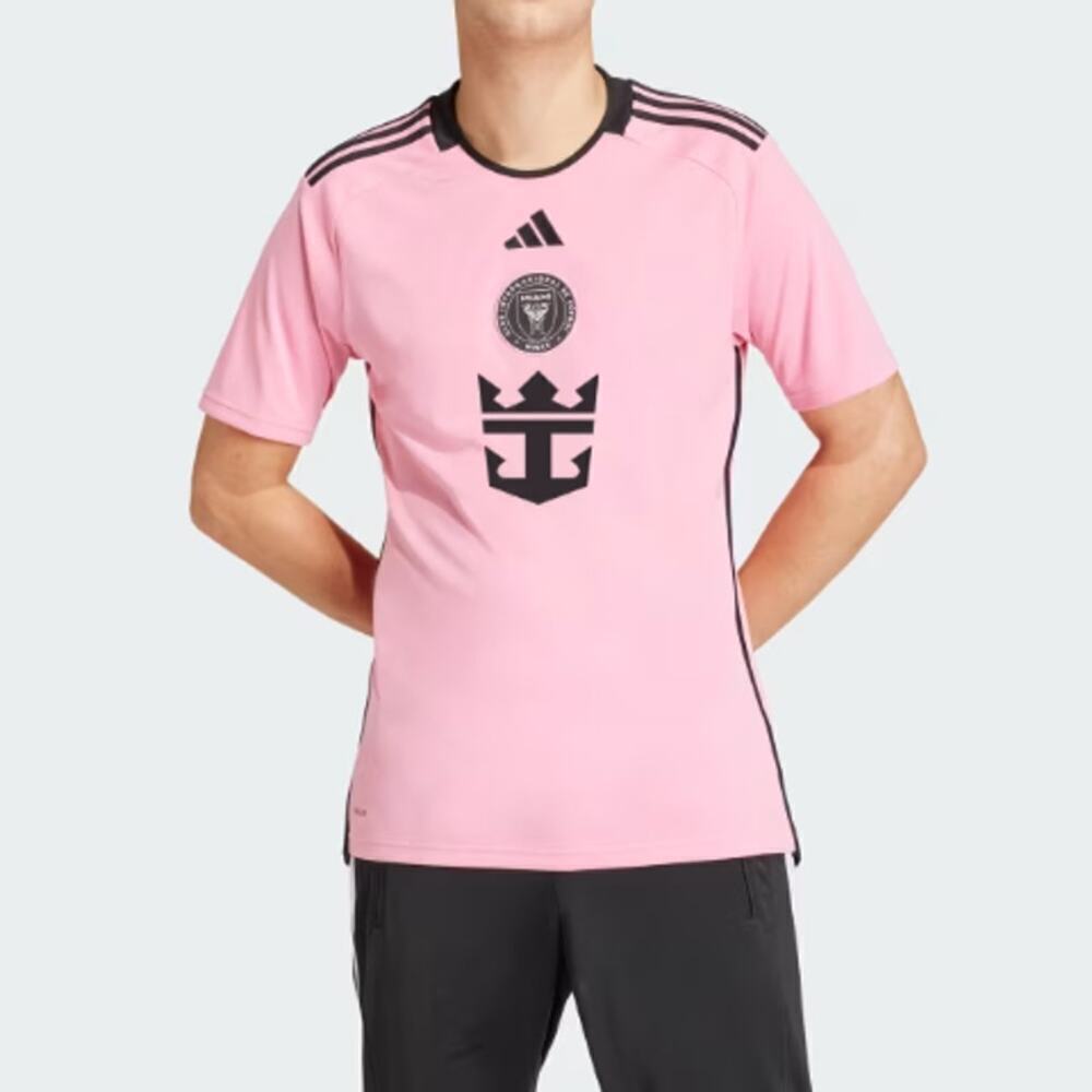 NWOT Adidas Men's Pink Inter Miami CF 24/25 Messi Home Jersey Size XL